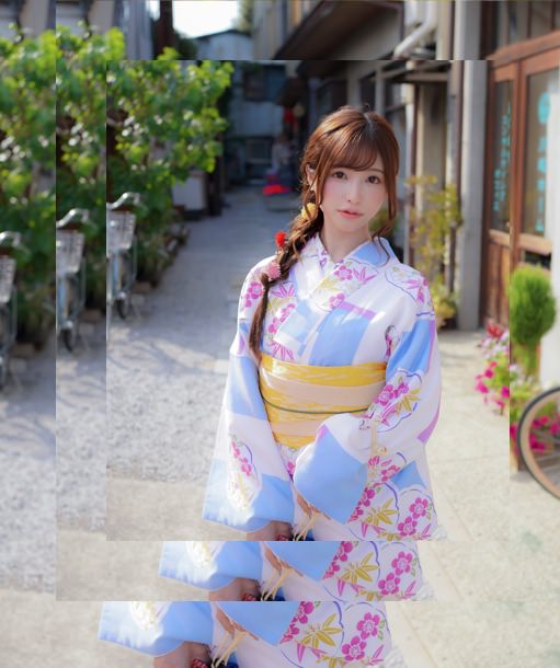 天使もえの顔写真。本人公式ウェブサイト掲載。